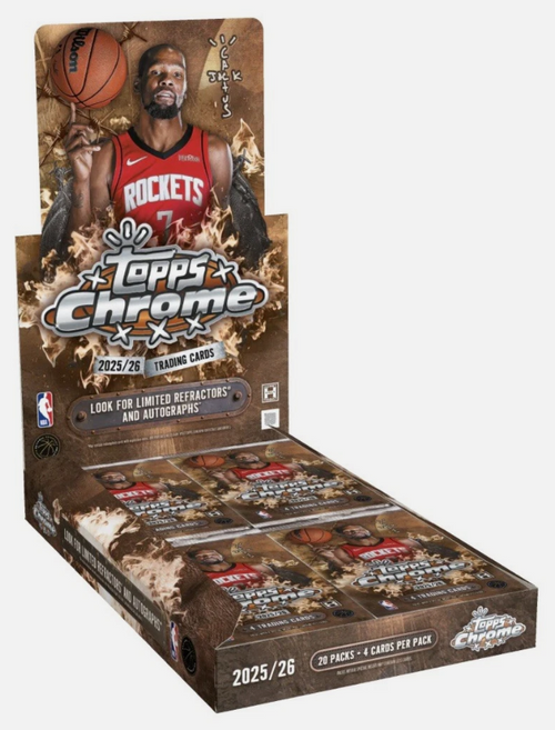 2025-26 Topps Chrome Cactus Jack Basketball - Hobby Box