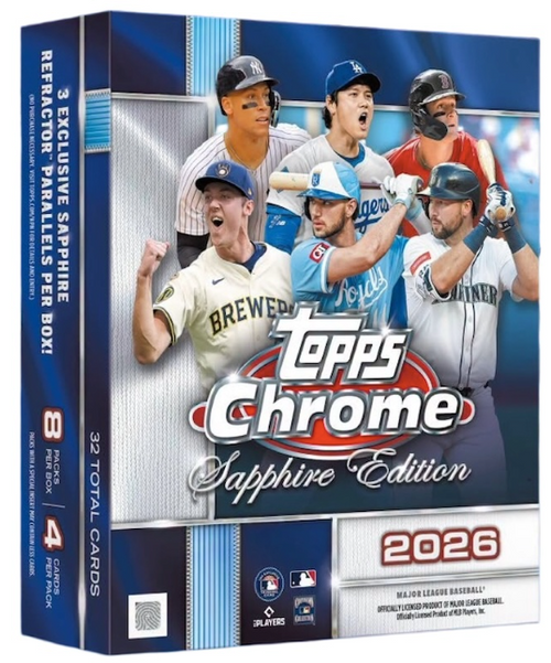 2026 Topps Chrome Baseball  - Sapphire Edition