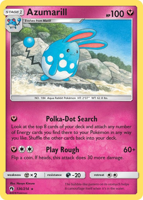 SM8 136/214 Azumarill R