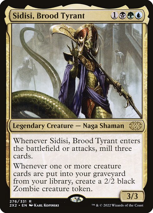 [Foil] 2X2 276 Sidisi, Brood Tyrant R