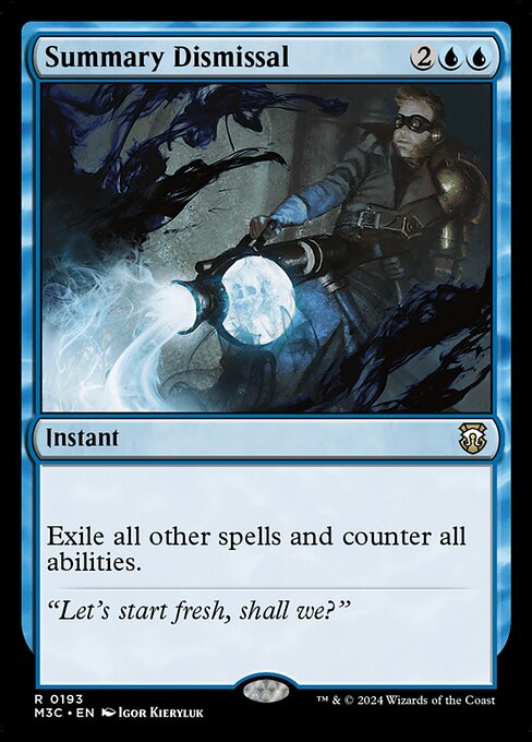 [Foil] M3C 193 Summary Dismissal (Ripple Foil) R