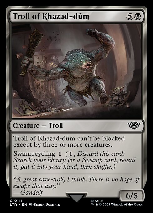 LTR 111 Troll of Khazad-dum C