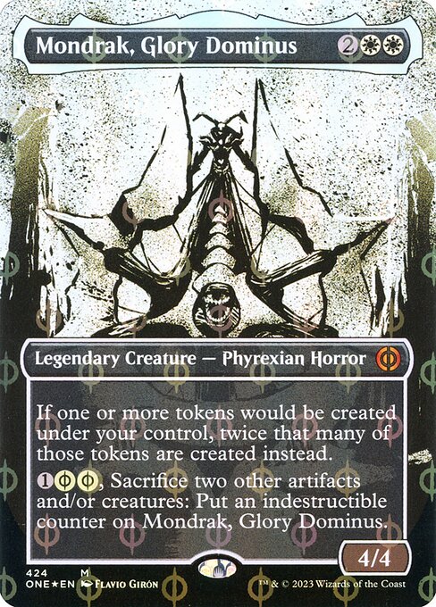 [Foil] ONE 424 Mondrak, Glory Dominus (424 - Step-and-compleat) M