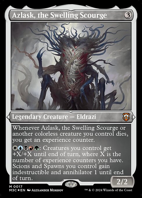 [Foil Etched] M3C 017 Azlask, the Swelling Scourge (0017 - Foil Etched) M