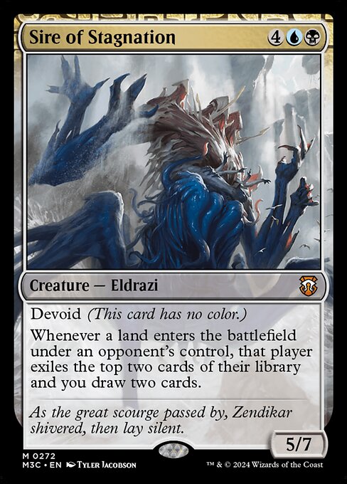 [Foil] M3C 272 Sire of Stagnation (Ripple Foil) M