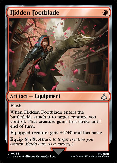 ACR 034 Hidden Footblade U