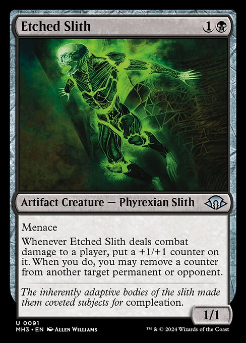 MH3 091 Etched Slith U