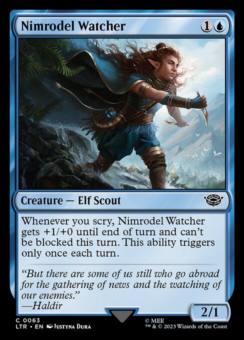 [Foil] LTR 063 Nimrodel Watcher C