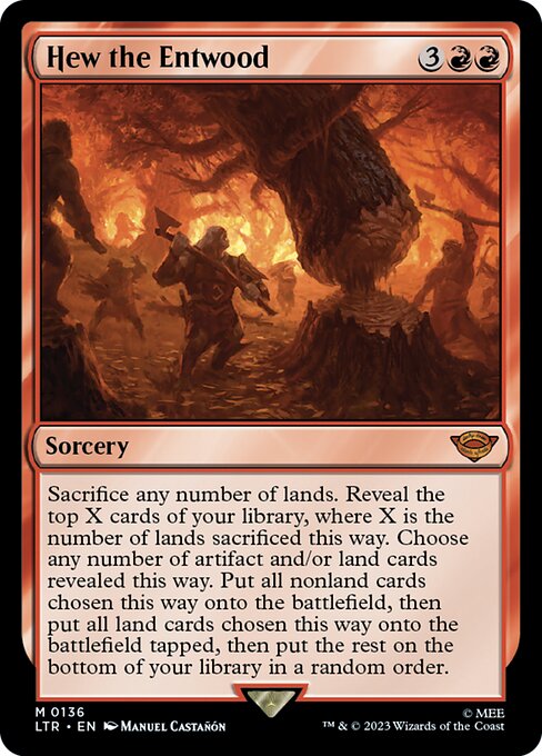 [Foil] LTR 136 Hew the Entwood M