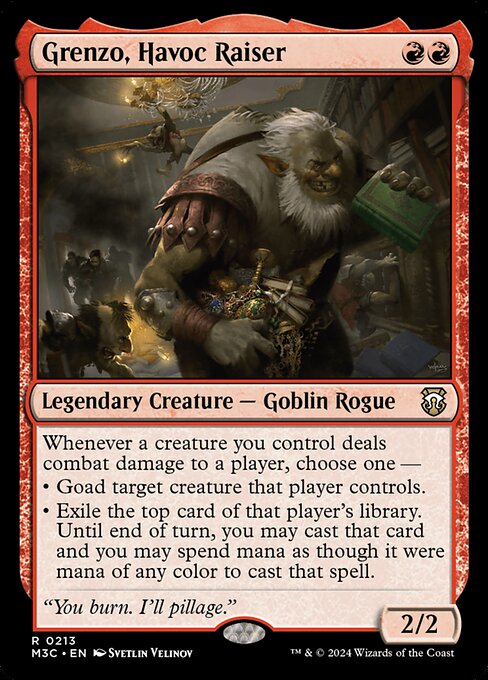 [Foil] M3C 213 Grenzo, Havoc Raiser (Ripple Foil) R