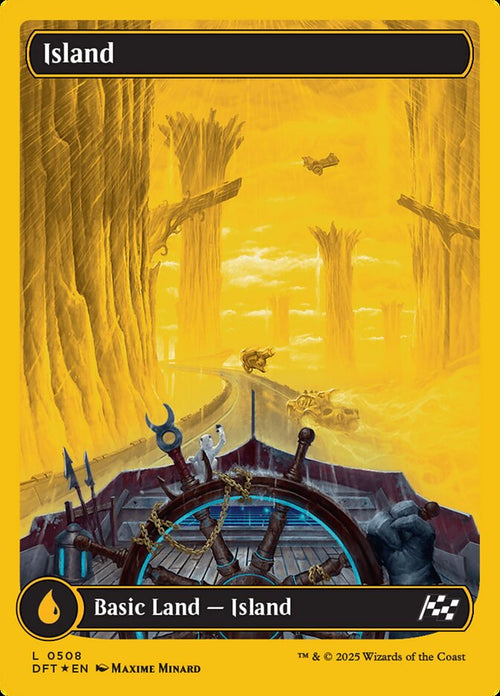 [Foil] DFT 508 Island (0508 - First-Place Foil) L