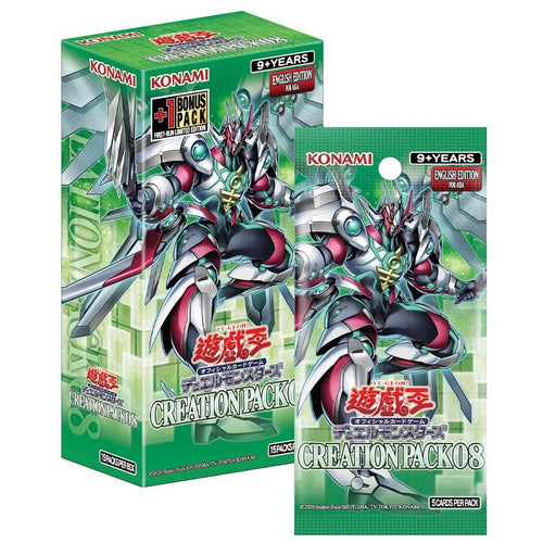 Yu-Gi-Oh! OCG English Edition for Asia CR08 "Creation Pack 08"