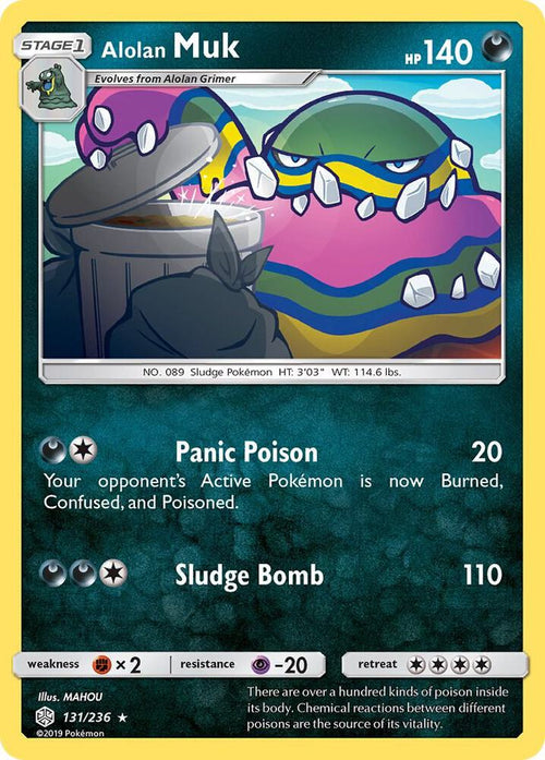 [Reverse Holo] SM12 131/236 Alolan Muk R