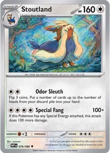 WHT 076/086 Stoutland U