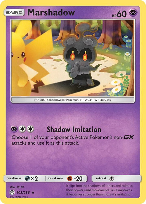 [Reverse Holo] SM12 103/236 Marshadow R