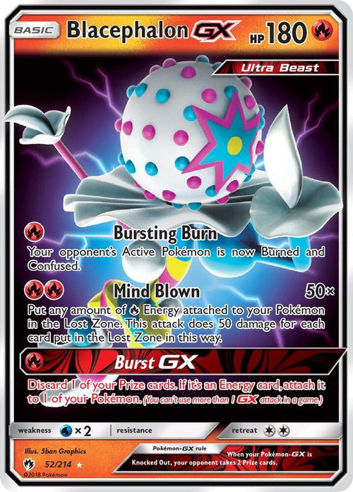 SM8 052/214 Blacephalon GX SR