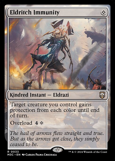 [Foil] M3C 033 Eldritch Immunity (Ripple Foil) R