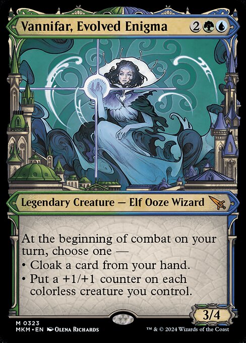 MKM 323 Vannifar, Evolved Enigma (Showcase Ravnica City) M