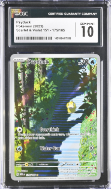 [CGC 10] 2023 POKEMON ENGLISH MEW PSYDUCK #175