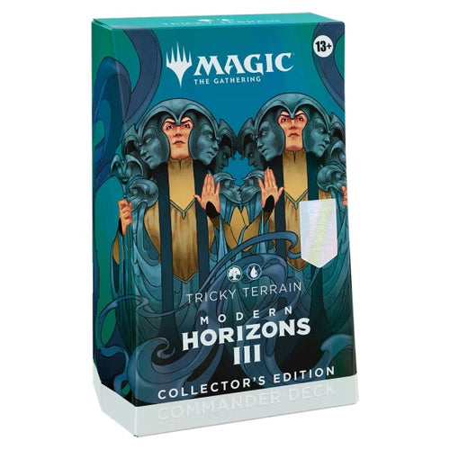 MTG Modern Horizons 3 (MH3) Commander Deck: Collector’s Edition Bundle - Tricky Terrain