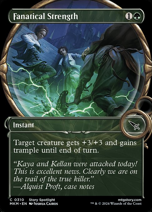 [Foil] MKM 310 Fanatical Strength (Showcase Magnified) C