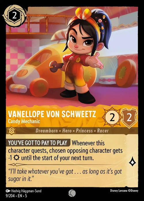 9/204·EN·5 Vanellope von Schweetz - Candy Mechanic C