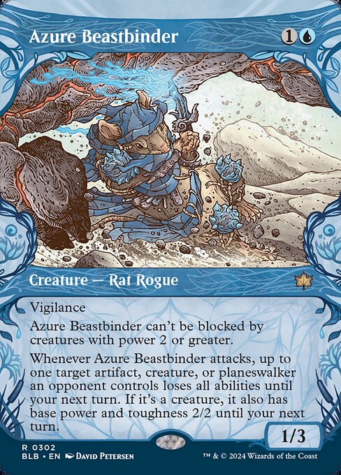 BLB 302 Azure Beastbinder (0302 - Showcase) R