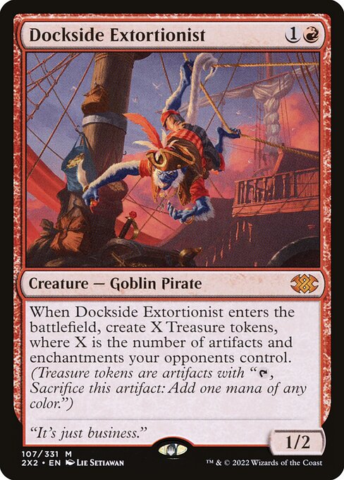 [Foil] 2X2 107 Dockside Extortionist M