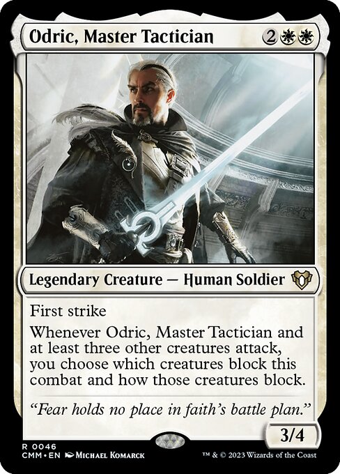 CMM 046 Odric, Master Tactician R
