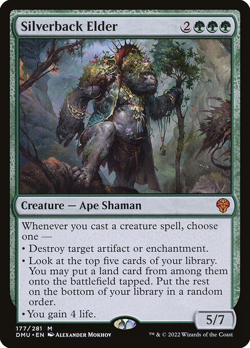 DMU 177 Silverback Elder M