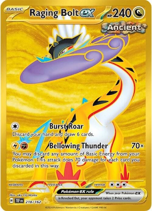 TEF 218/162 Raging Bolt ex UR
