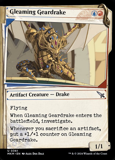 MKM 361 Gleaming Geardrake (Showcase Dossier) U