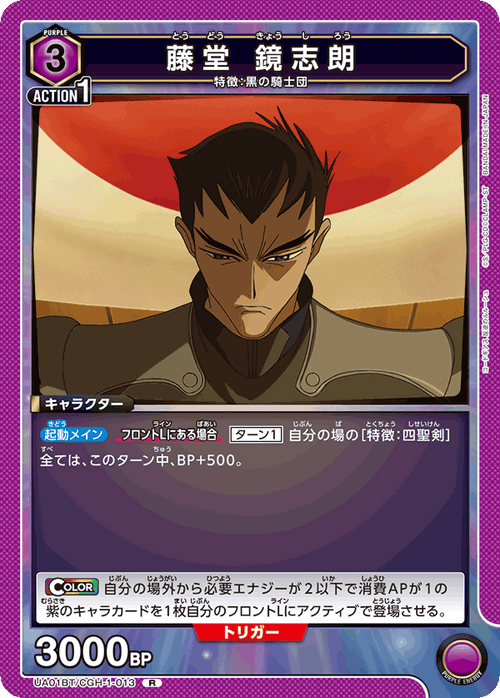 UA01BT/CGH-1-013 藤堂 鏡志朗 R