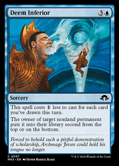[Foil] MH3 057 Deem Inferior C