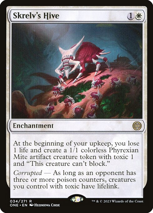 [Foil] ONE 034 Skrelv's Hive R