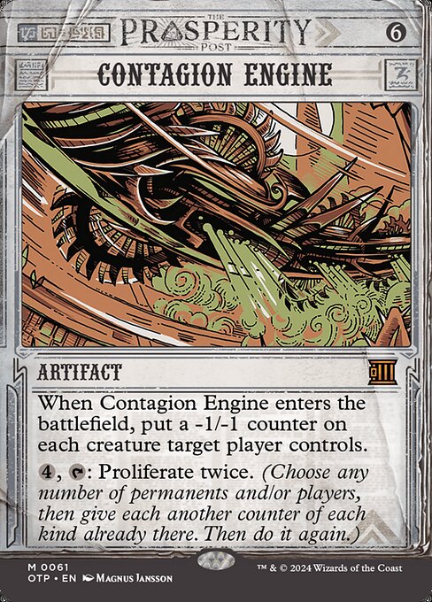 [Foil] OTP 061 Contagion Engine (0061 - Showcase) M