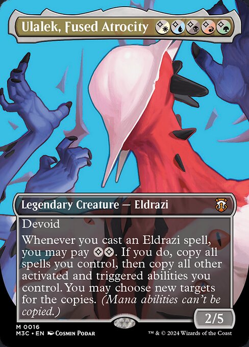 [Foil] M3C 016 Ulalek, Fused Atrocity (0016 - Borderless) M