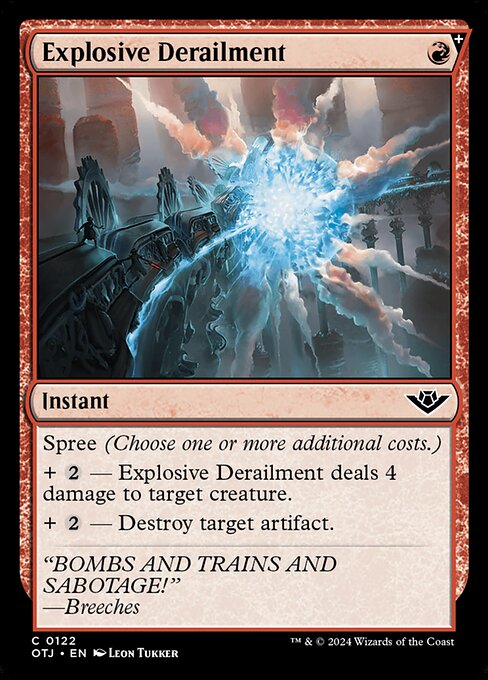 OTJ 122 Explosive Derailment C