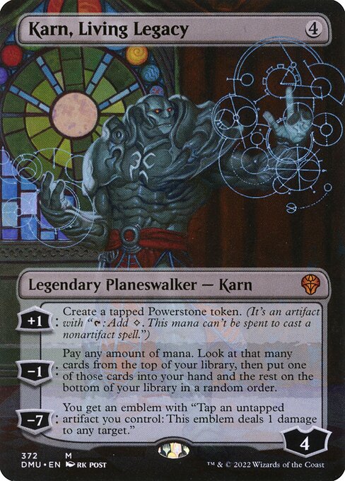 DMU 372 Karn, Living Legacy (Borderless) M