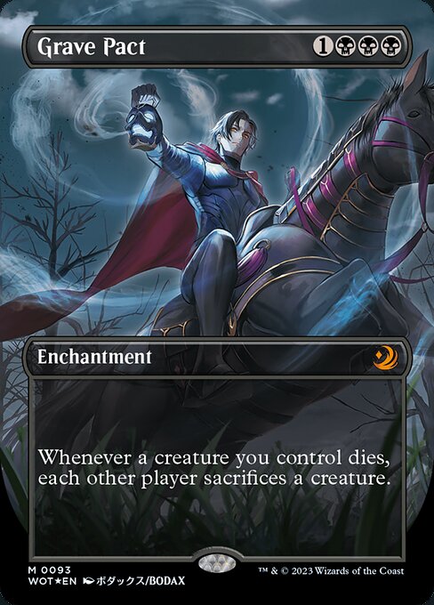 [Foil] WOT 093 Grave Pact (0093 - Anime Confetti Foil) M