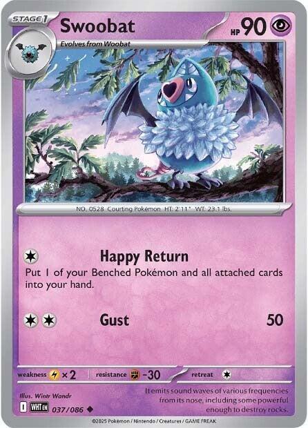 WHT 037/086 Swoobat U