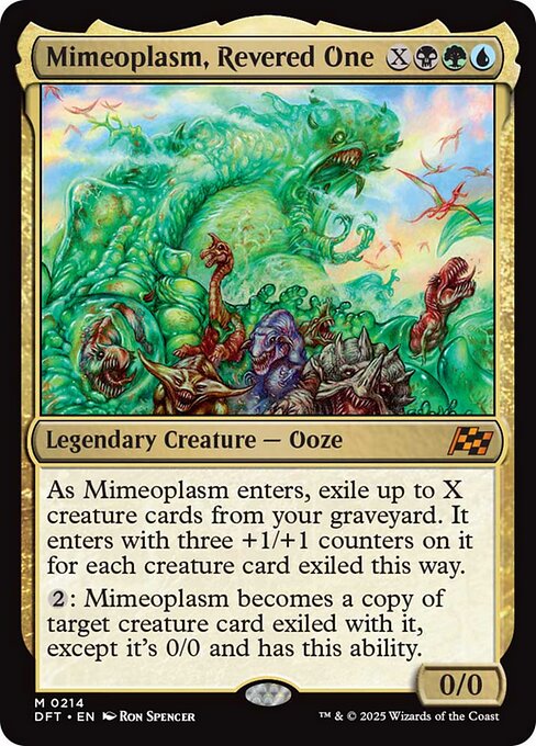 DFT 214 Mimeoplasm, Revered One M