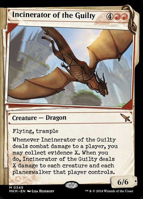 MKM 349 Incinerator of the Guilty (Showcase Dossier) M