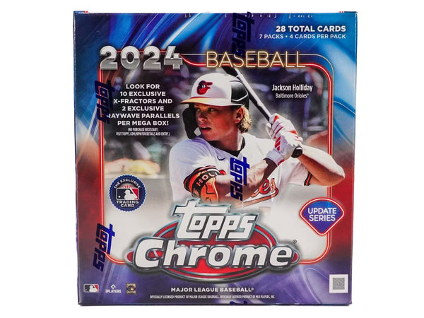 2024 Topps Chrome® Update Series Baseball Mega BOX - 皇巢卡店 Beehive Trading Card Shop