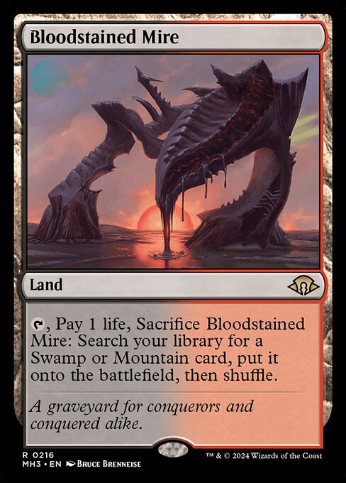 MH3 216 Bloodstained Mire R
