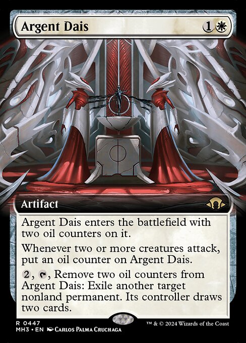 MH3 447 Argent Dais (0447 - Extended Art) R