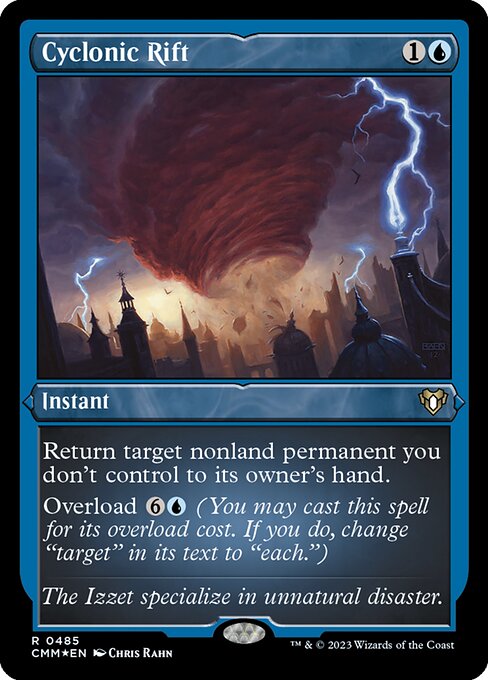 [Foil Etched] CMM 485 Cyclonic Rift (Foil Etched) R