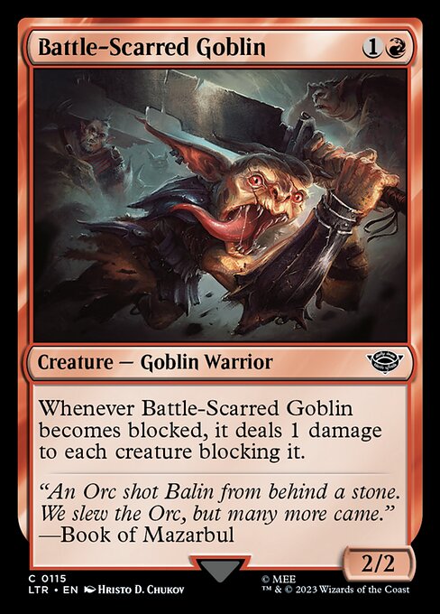 LTR 115 Battle-Scarred Goblin C