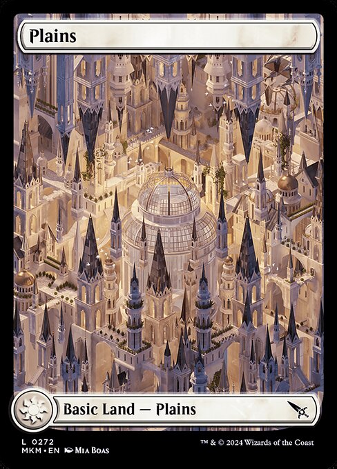 MKM 272 Plains (Full-Art Impossible Land) L