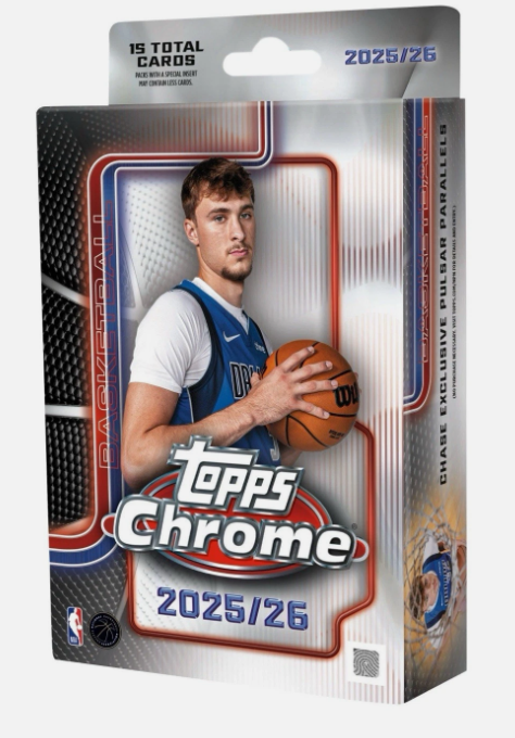 2025-26 Topps Chrome Basketball - Hanger Box